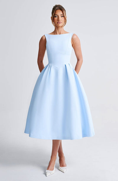 Clarabella-midi-dress