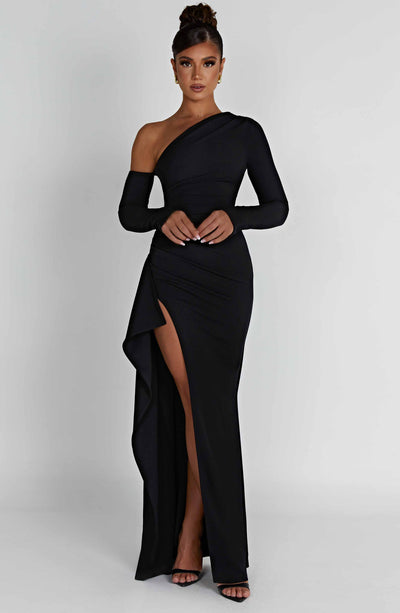 Abrielle Robe-maxi noire